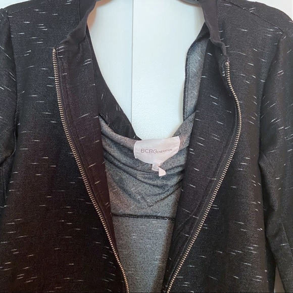 BCBGeneration Drape Back Track Jacket - Picture 7 of 8